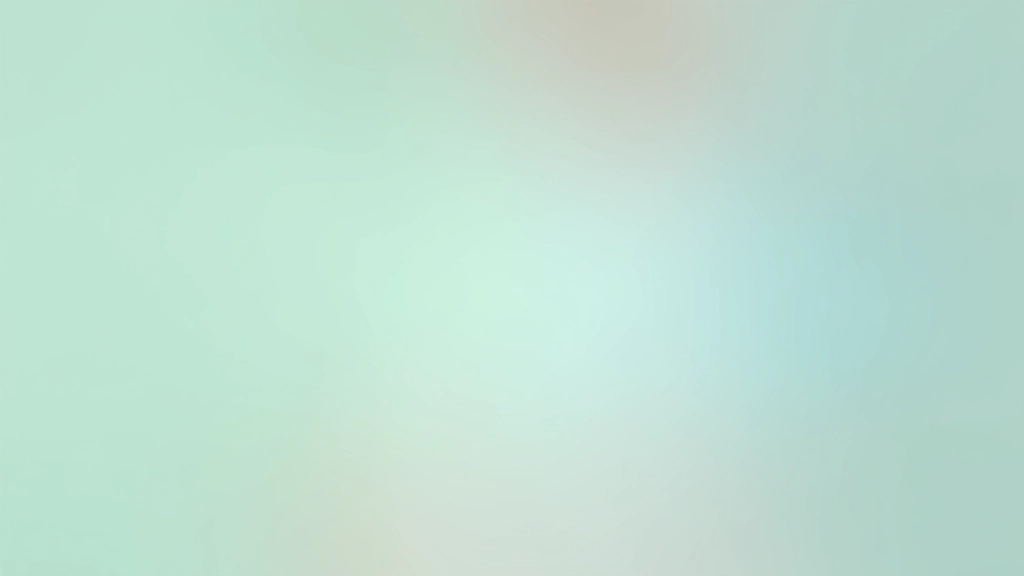 Tavolozza colori calmi per studi medici con tonalità di verde, azzurro e bianco